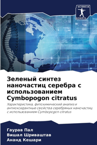 Зеленый синтез наночастиц серебра с испол