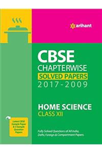 CBSE Chapterwise Solved Papers Home Science Class 12th