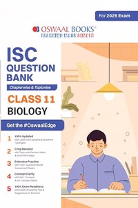 Oswaal ISC Question Bank SOLVED PAPERS | Class 11 | Biology | For Exam 2024-25