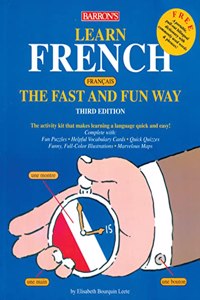 Barronâ€™s French Fast and Fun Way : Book + (Audios Downloaable)
