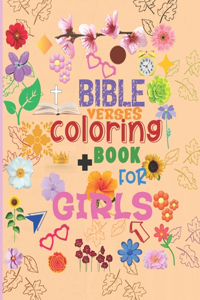 Bible Verses Coloring Book for Girls
