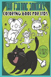 The Farting Animals Coloring Book For Kids
