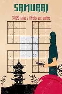 Samurai Sudoku faciles à Difficiles avec solutions