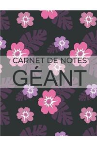 Carnet de Notes Géant