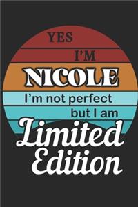 YES IM Nicole Im not perfect but i am Limited