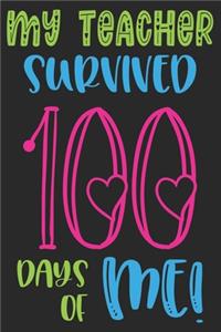 My Teacher Survived 100 Days of Me