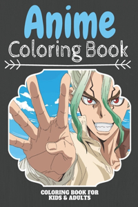 Anime Coloring Book