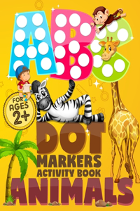 Dot Markers Activity Book ABC Animals