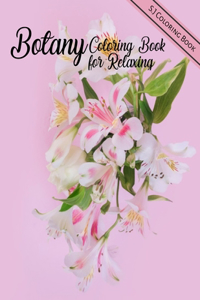 Botany Coloring Book for Relaxing