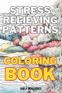 Stress relieving coloring book for adults