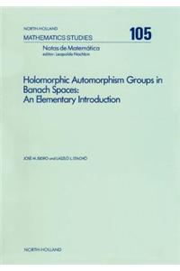 Holomorphic Automorphism Groups in Banach Spaces