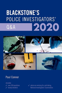 Blackstone's Police Investigators' Q&A 2020