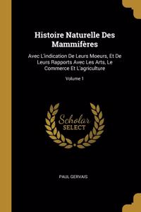 Histoire Naturelle Des Mammifères