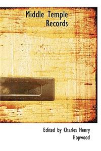 Middle Temple Records
