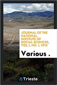 JOURNAL OF THE NATIONAL INSTITUTE OF SOC