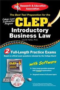 CLEP(R) Introductory Business Law with CD [With CDROM]