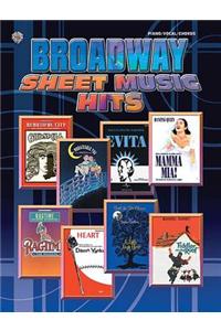 Broadway Sheet Music Hits: Piano/Vocal/Chords