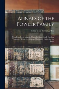 Annals of the Fowler Family