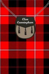 Clan Cunningham Tartan Journal/Notebook