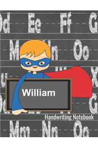 William Handwriting Notebook