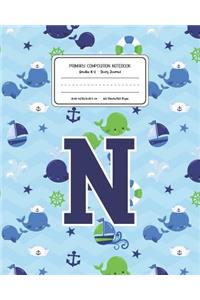 Primary Composition Notebook Grades K-2 Story Journal N