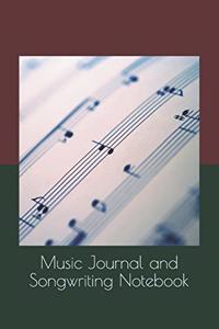 Music Journal and Songwriting Notebook