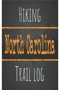 Hiking North Carolina trail log