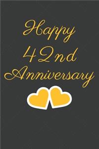 Happy 42nd Anniversary