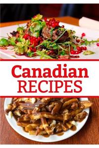 Canadian Recipes: Blank Recipe Book to Write in Cookbook Organizer