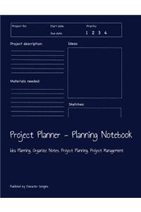 Project Planner - Planning Notebook