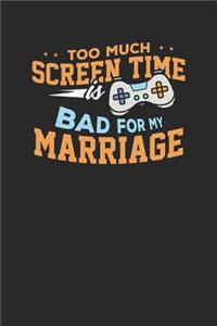 Too much Screen Time is Bad for my Marriage