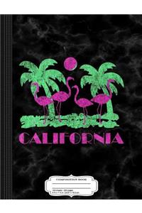 Vintage California Pink Flamingos