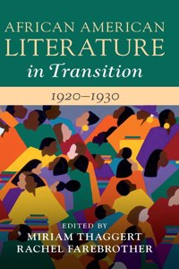 African American Literature in Transition, 1920-1930