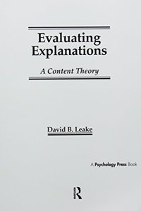 Evaluating Explanations: A Content Theory