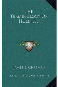 Terminology Of Holiness