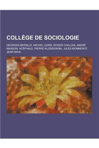College de Sociologie