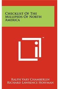 Checklist of the Millipeds of North America