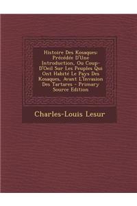 Histoire Des Kosaques