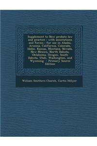 Supplement to New Probate Law and Practice