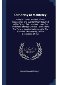 Our Army at Monterey