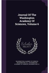 Journal of the Washington Academy of Sciences, Volume 6