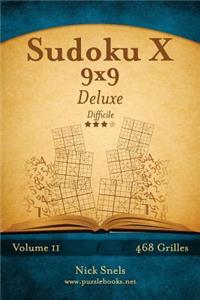 Sudoku X 9x9 Deluxe - Difficile - Volume 11 - 468 Grilles