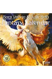 Boris Vallejo & Julie Bell's Fantasy Wall Calendar 2019
