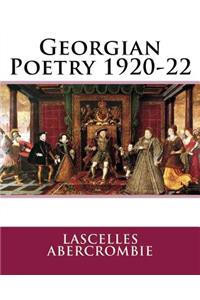 Georgian Poetry 1920-22