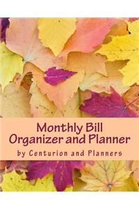 Monthly Bill Organizer and Planner