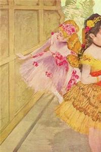 ''Dancer Against a Stage Flat'' by Edgar Degas