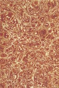 Journal Abstract Design Marbleized Vintage