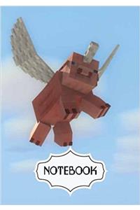 Notebook Dot-grid, Graph, Lined, Blank Minecraft: Pocket Notebook Journal Diary, 120 Pages, 7 X 10 Blank Notebook Journal