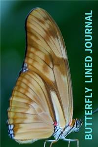 Butterfly Lined Journal