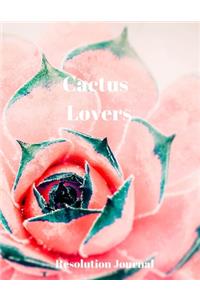 Cactus Lovers Resolution Journal